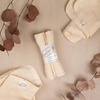 Organic Muslin Cloths - Organické mušelínové ručníčky